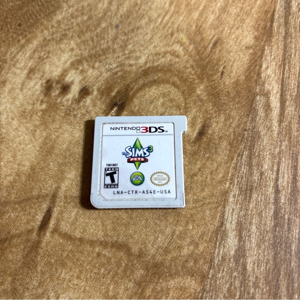 Sims 3 Pets (Nintendo 3DS) Cartridge Only Authentic Tested Works